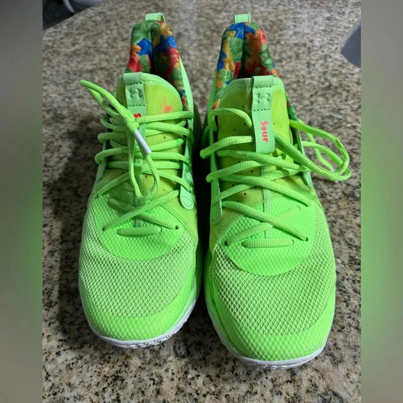 Under Armour M9.5/W11 Officially Unveil the Curry 7 “Sour Patch Kids” Like New - Picture 1 of 10